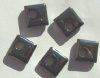 5 4x16mm Square Hematite Pendants with 5mm Hole